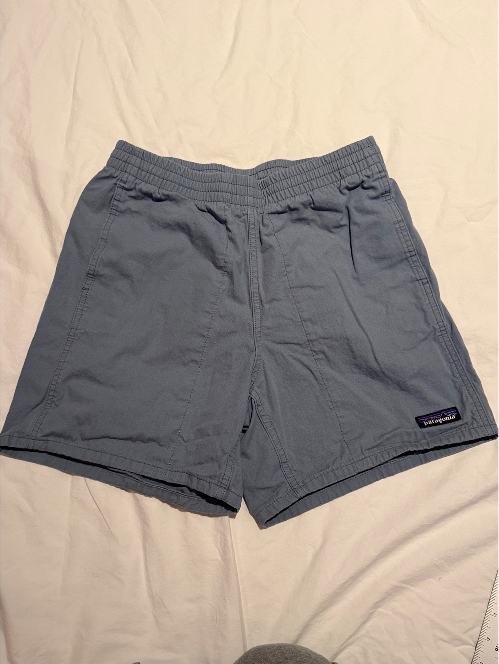 Patagonia Men's Lightweight Elastic Waist Shorts Size Small Blue